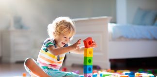 ASK GRANNY: Ways to Enrich Your Grandkids’ Learning during Covid Child Playing With Colorful Toy Blocks Kids Play