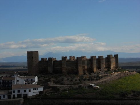 800px Castillo_de_burgalimar _en_ba  Os_de_la_encina_ Ja  N