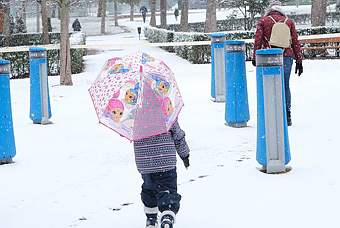 Cold And Snow Storm Arrives In Madrid Leaving It All Snowy  Thursday 07 January 2021