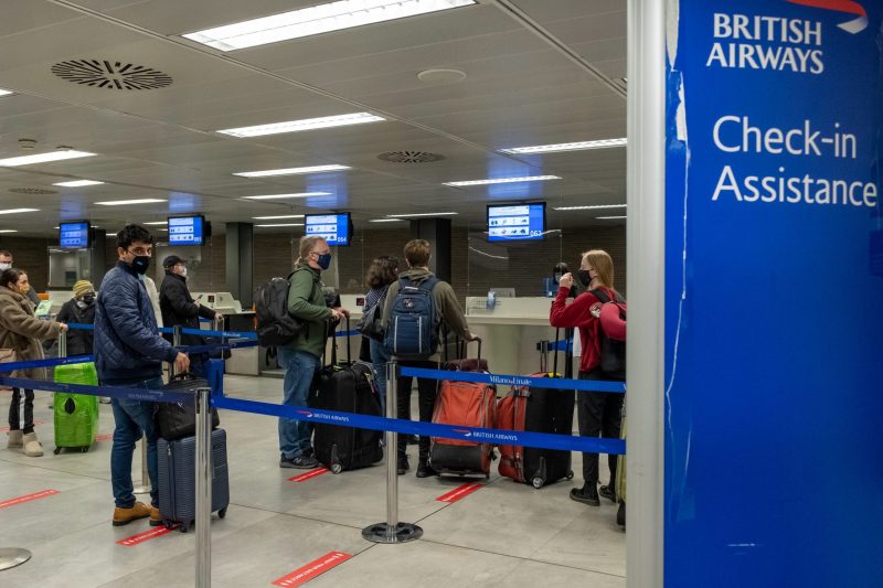 Italy  British Airways Check In Passengers Board Last Flight To London That Arrives Empty To Repatriate British Residents