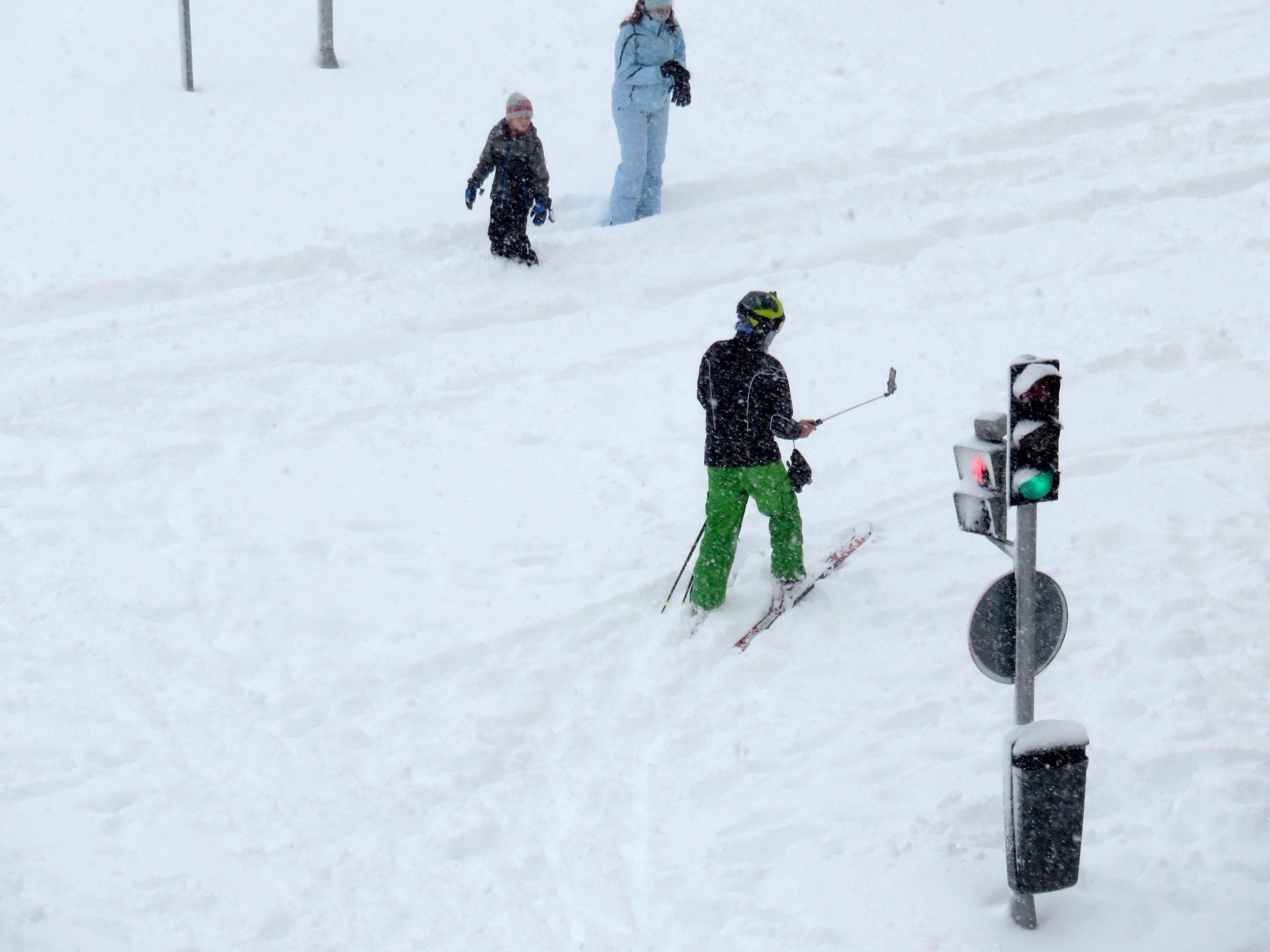 Madrid Aparece Cubierto Por Un Enorme Manto De Nieve Tras El Paso De La Borrasca Filomena