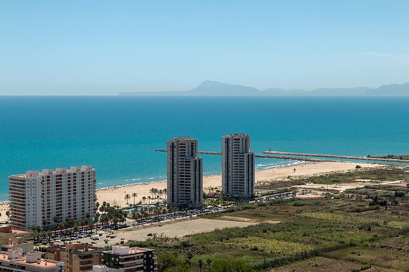 The site of the future Cullera 'Manhattan'