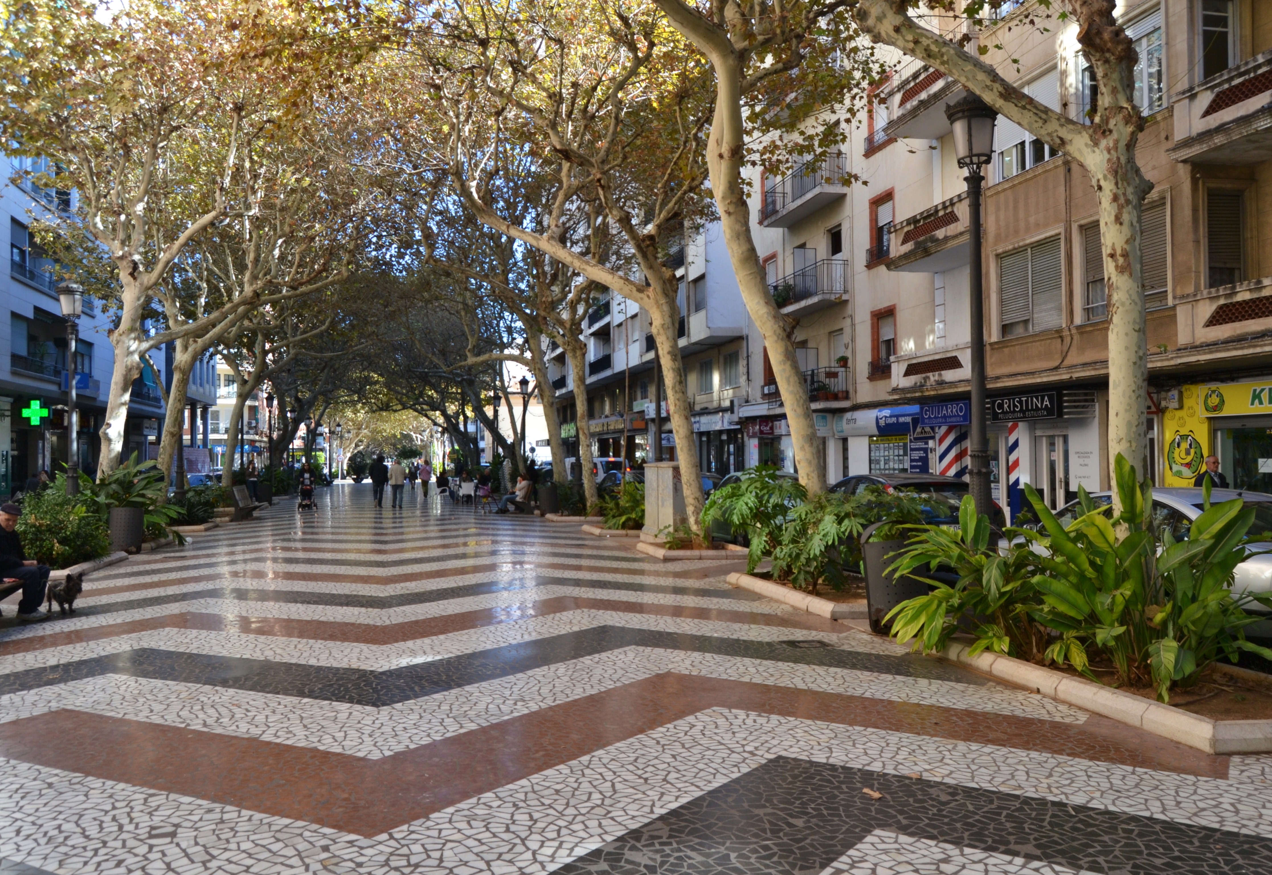 Gandia's Passeig de les Germanies