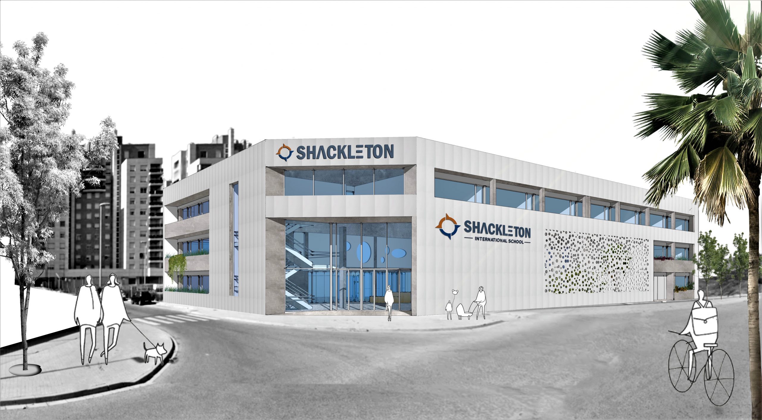 Shackleton School Exterior