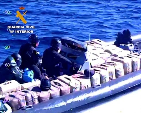 Guardia Civil drug bust