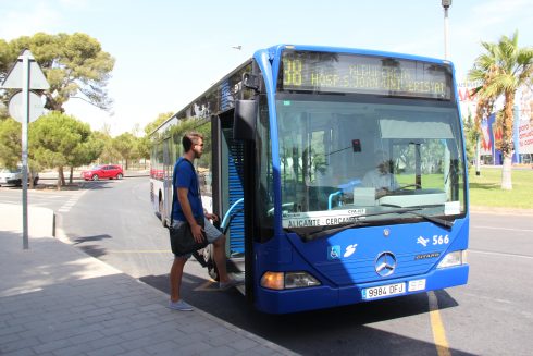 Elderly Bus Pest Arrested After Inappropriate Behaviour Towards Female Passenger On Spain's Costa Blanca