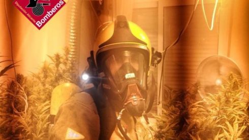 Home Owners On Spain's Costa Blanca Ran Away After Indoor Marijuana Farm Catches Fire