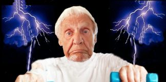 OLD HACK IN THE SUN: The ramblings of an 80-something expat Senior Man Making Exercise With Dumbbells