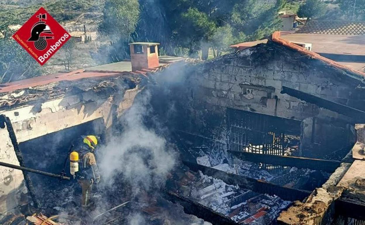 Villa Fire Kills Disabled Man And Ravages Through Property On Spain's Costa Blanca