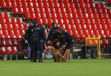 IN PICS: Spain’s famous streaker invades pitch during Granada v Manchester United match (despite game being played in empty stadium) Streaker invades pitch during Granada v Manchester United game