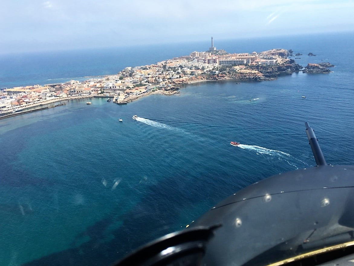 British Pilot Died When His Plane Crashed Into The Sea Off The Coast Of Cartagena In Spain's Murcia Region