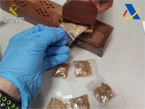 'tripping' Drug From Mexico Is Intercepted At Alicante Elche Airport On Spain's Costa Blanca