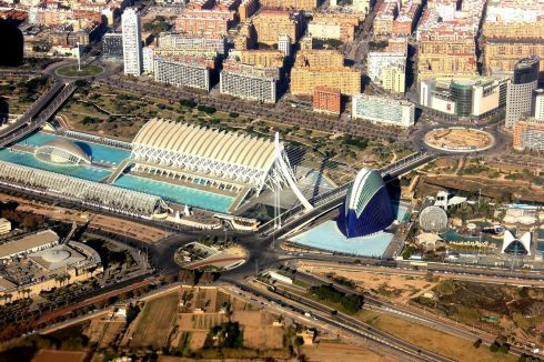 Valencia Aerial View