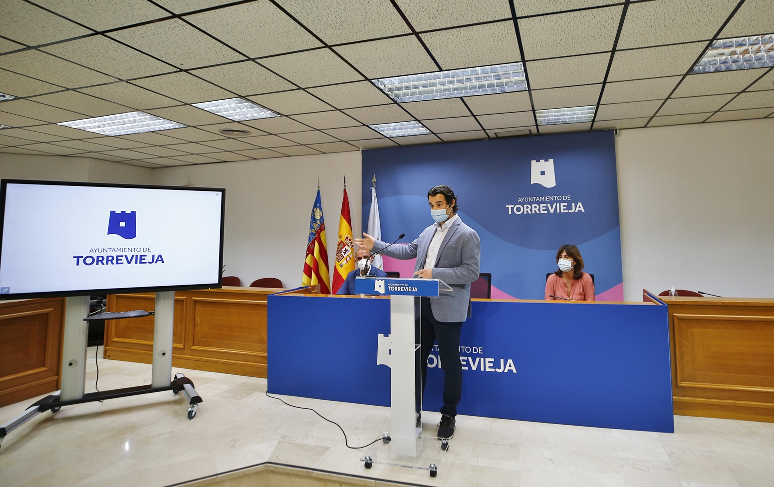 A New 'contemporary' Corporate Logo Costing €33,000 Is Unveiled By A Costa Blanca Council In Spain