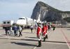 EASTERN PROMISE: Landmark return for Eastern Airways as first flight touches down in Gibraltar Gib Flight
