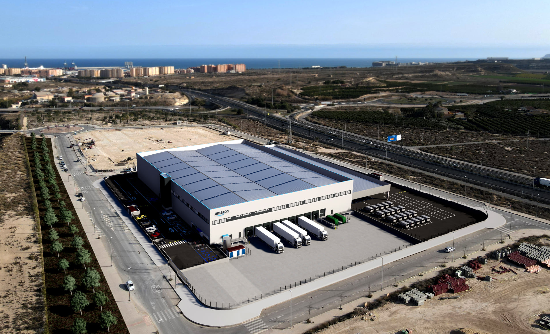 Amazon Opens A New High Tech Logistics Centre In Alicante To Serve The Costa Blanca Area Of Spain