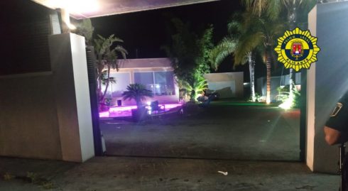 Police Raid Illegal 'birthday' Party At A Costa Blanca Villa Where Guests Came From All Over Spain