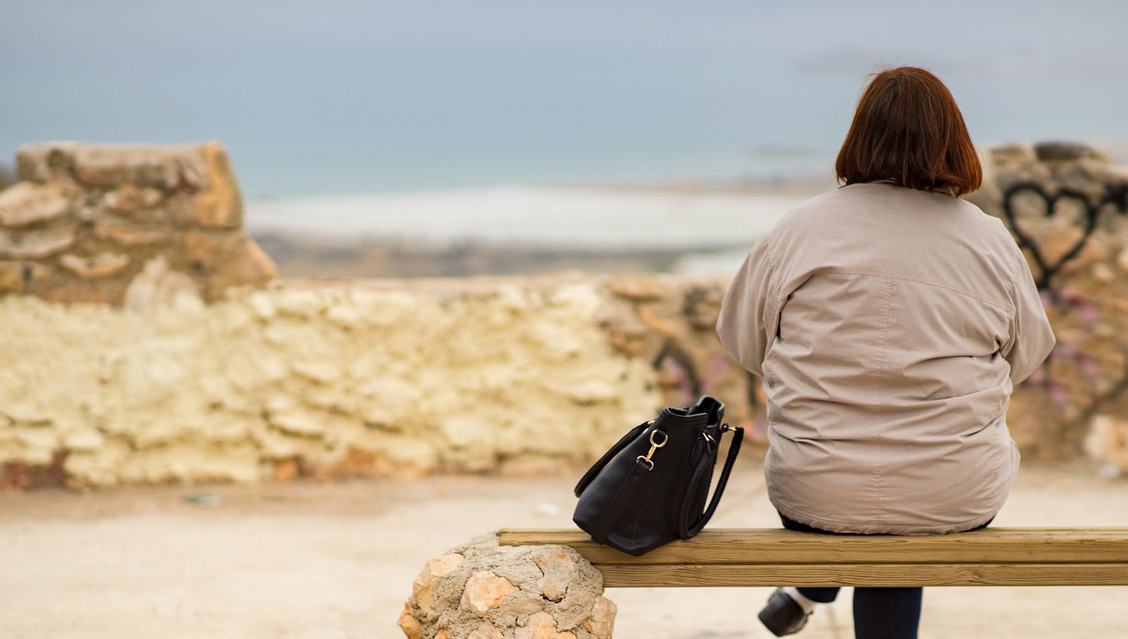 Cc0 Pixabay Woman Sitting Alone Sea