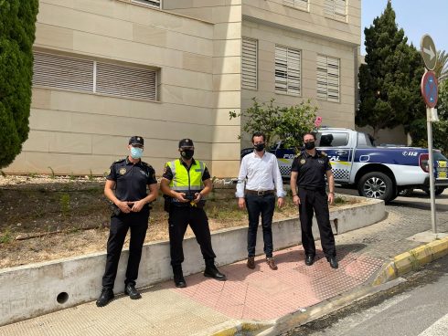 Dron Orihuela Costa Policia