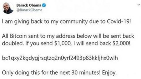 Obama Hack Tweet