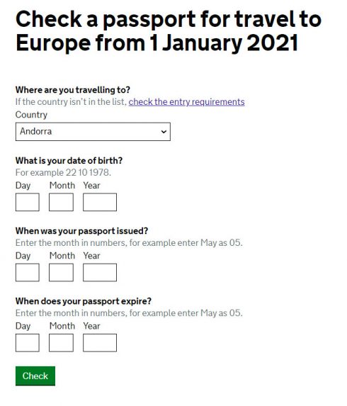 Passport Checker