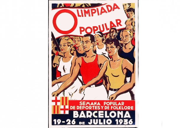 Poster for Barcelona’s People’s Olympiad (Source: Flickr