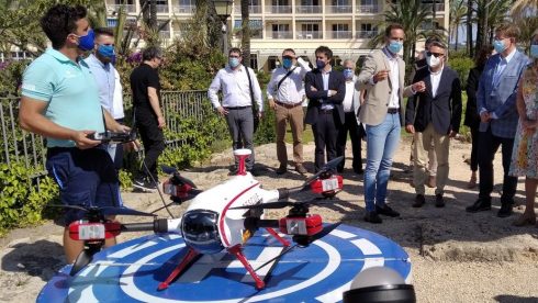 Benidorm gets a beach drone in bid to reduce seaside drownings in four Costa Blanca resorts in Spain