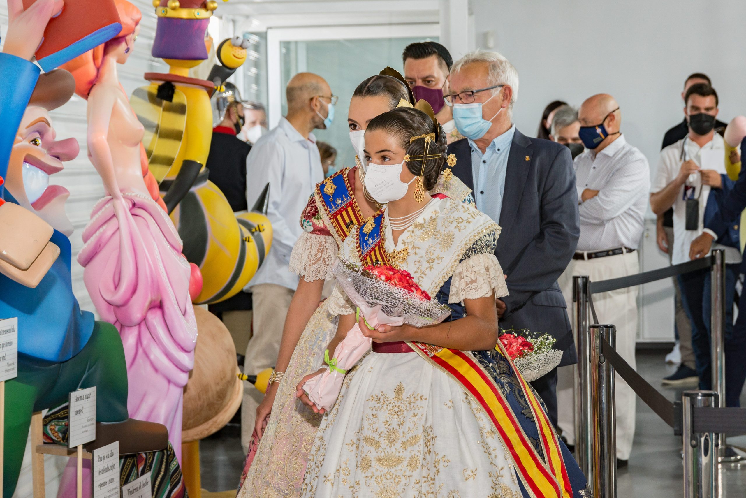 Opening Of The Ninot Exhibition In Spain 16 July 2021.