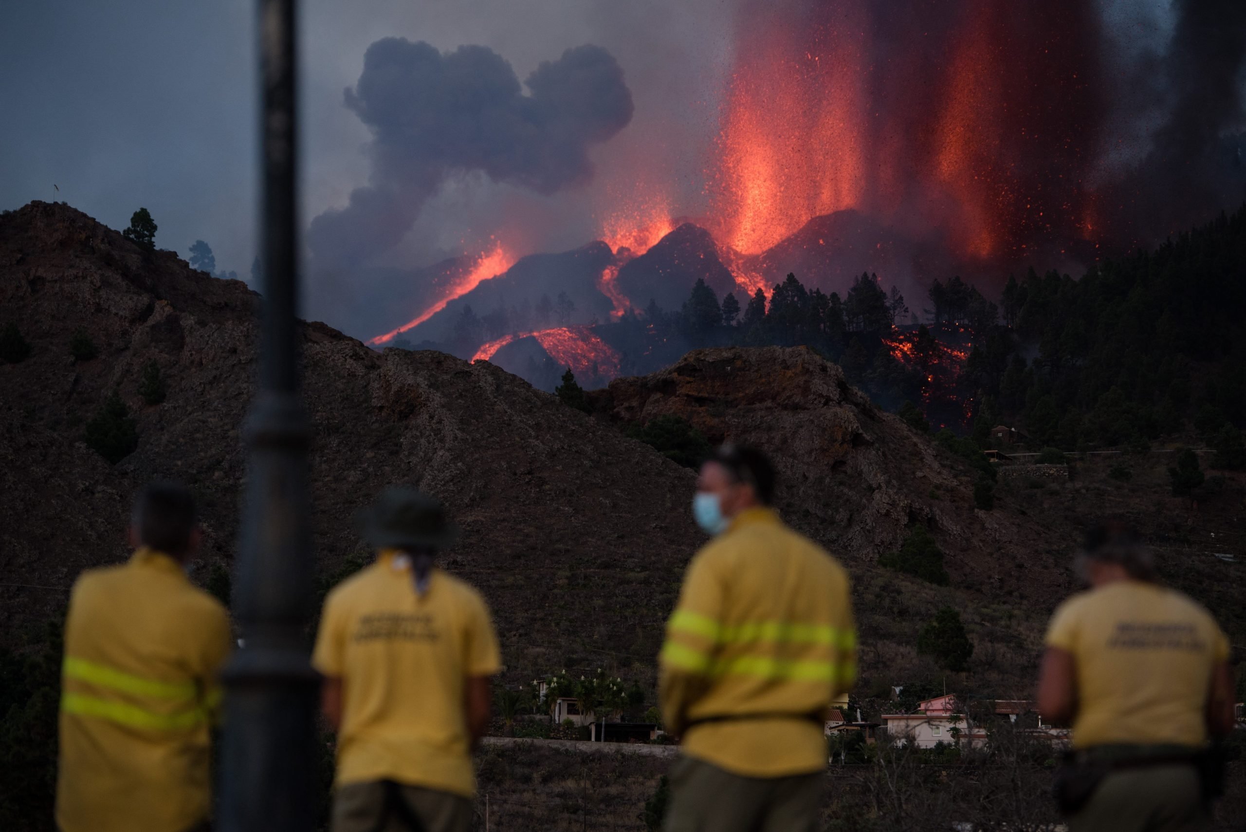 Volcanic Eruption On Canary Island La Palma