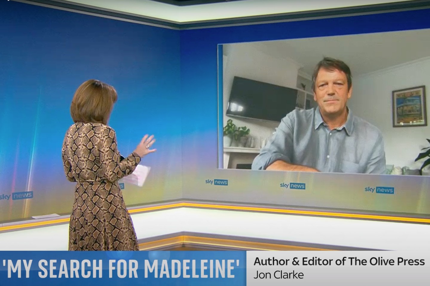 Madeleine Mccann Could Still Be Alive Olive Press Editor Tells Sky News To Promote A New Book On Portugal Case Olive Press News Spain