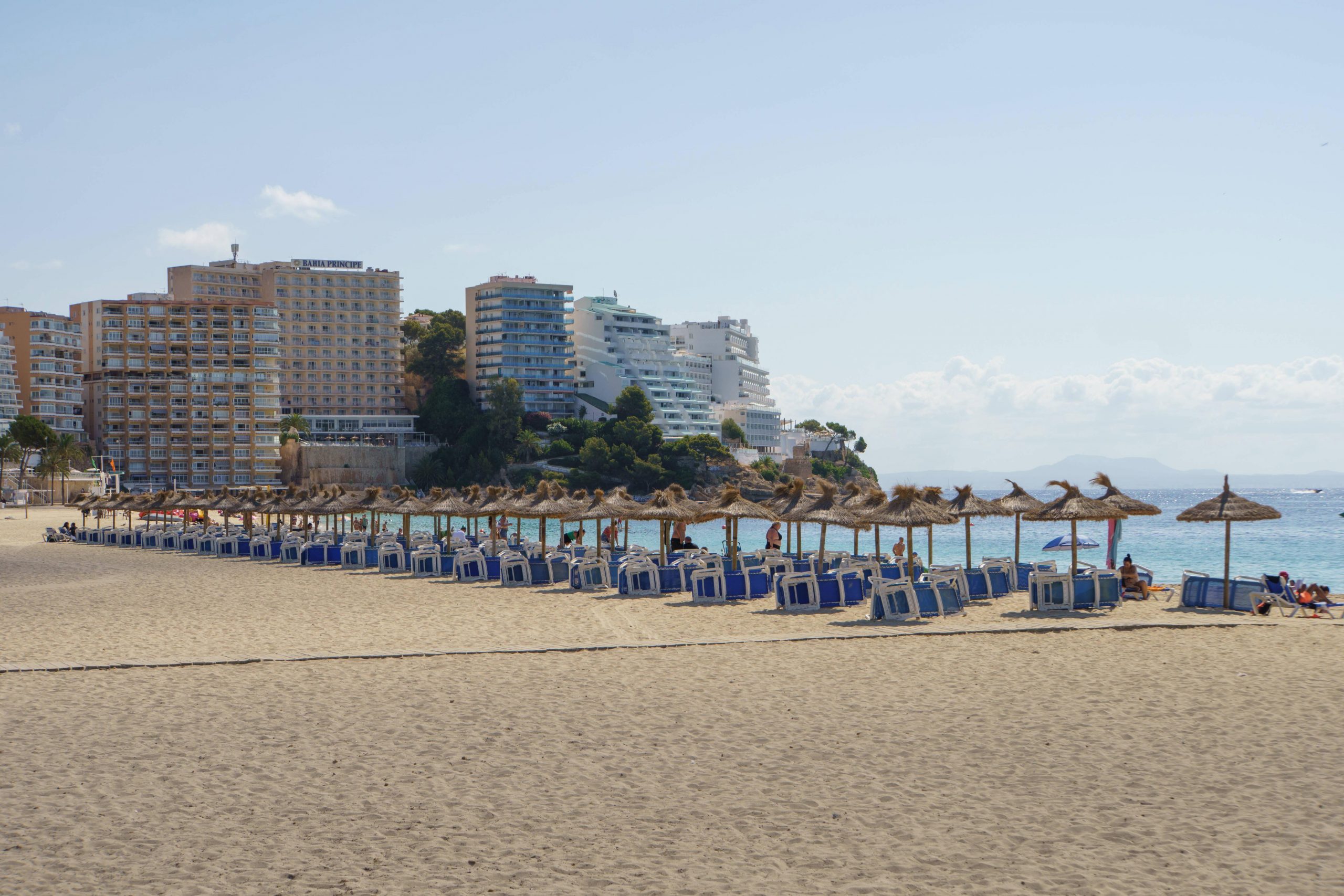 Magaluf Auf Mallorca Spanien Im Zweiten Jahr Der Corona Pandemie Hochsaison Sommer 2021 ;magaluf Auf Mallorca Spanien