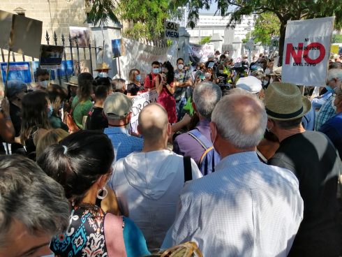 solar protest sevilla