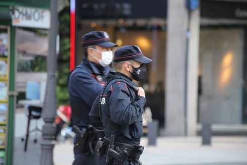 basque police force photo by Ertzaintza