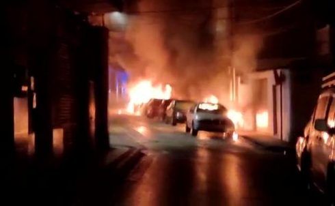 Man Fires Shots At Police And Destroys Cars With Molotov Cocktails During Street Attack In Spain's Murcia Region