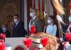 Pedro Sanchez jeered at Spain’s National Day parade attended by King Felipe and Queen Letizia Pedro Sanchez jeered at Spain's National Day parade attended by King Felipe and Queen Letizia