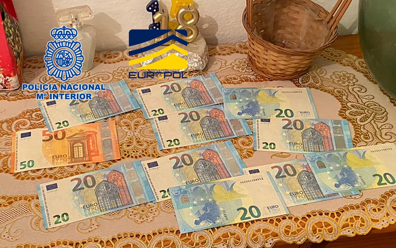Fake Euro Bills Sold From Andalucia Area Of Spain Via Social Media With 41 Buyers Arrested
