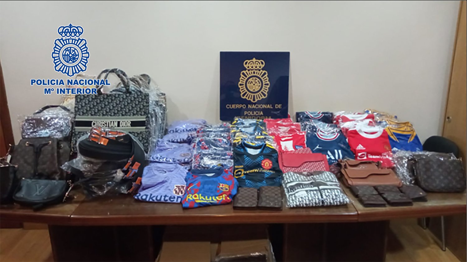 Mass Arrests As Police In Spain Clamp Down On Fake Football Kits Shipped In From Bulgaria