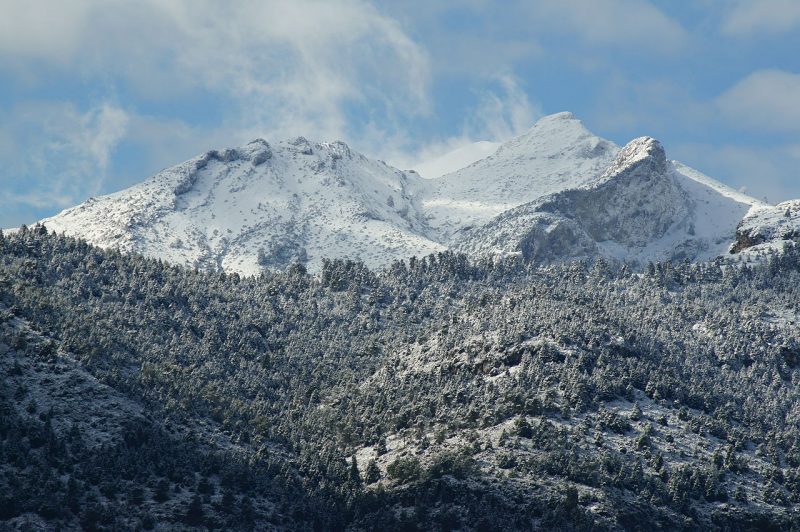 First snowfall of the season in Spain’s Sierra Nevada