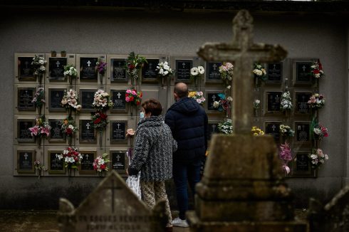 All Saints' Day In Pamplona, Spain 31 Oct 2021