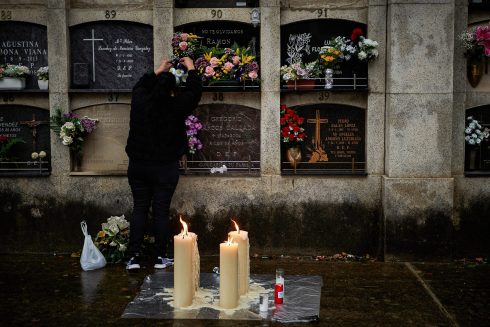 All Saints' Day In Pamplona, Spain 31 Oct 2021