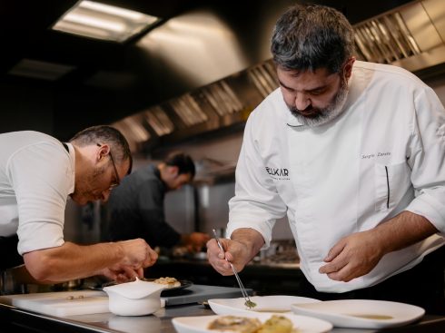 Chefs Benat Ormaetxea Y Sergio Ortiz De Zarate