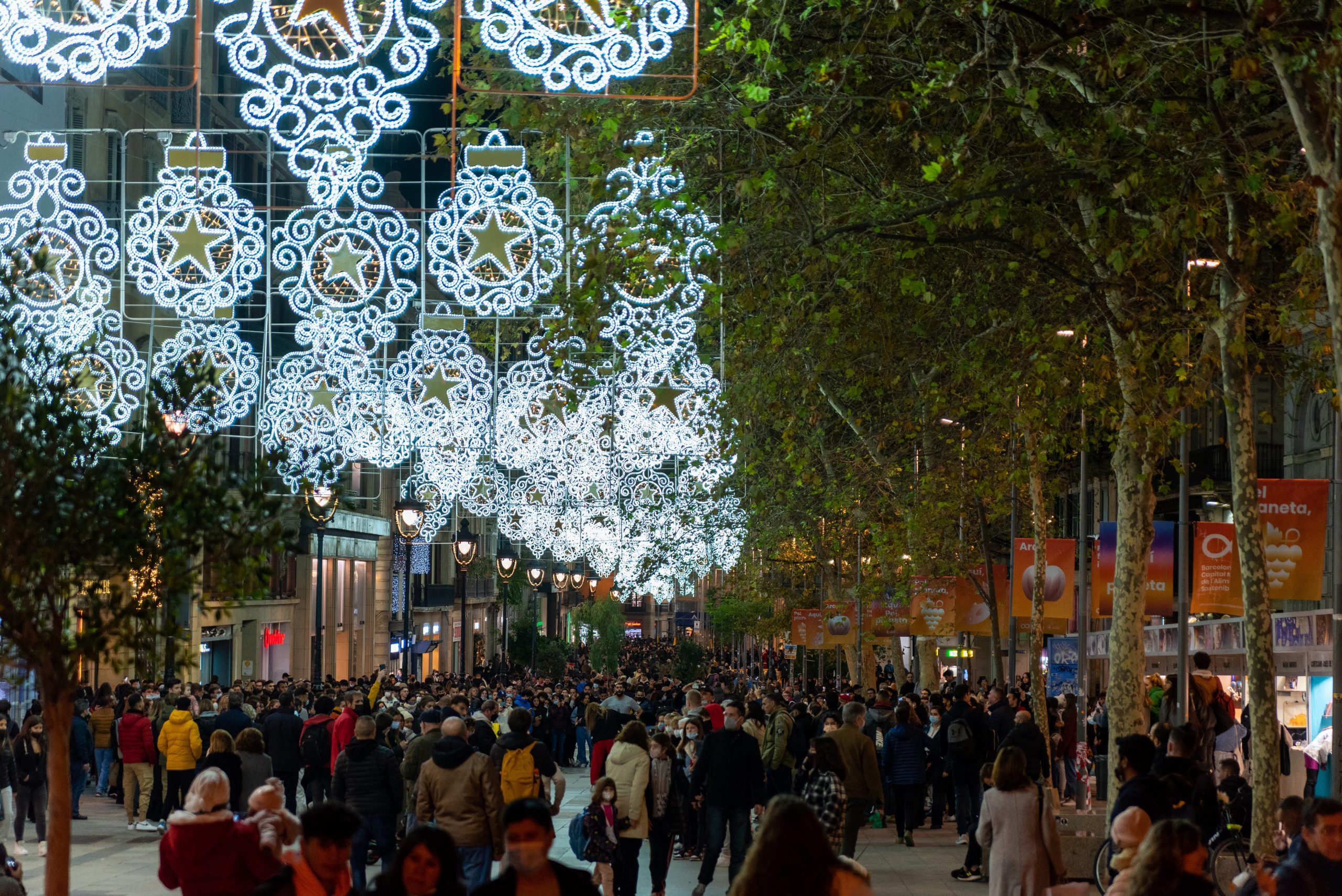 Christmas Time In Barcelona