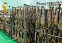 Fake Iberian hams with €1 million retail price are seized during meat firm raids in Spain Bogus Iberian Hams Worth Over €1 Million Are Seized During Meat Firm Raids In Spain