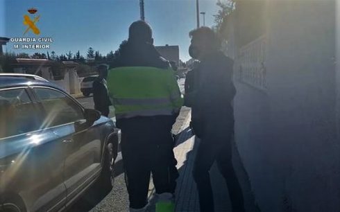 Guardia Civil Arrest Suspect