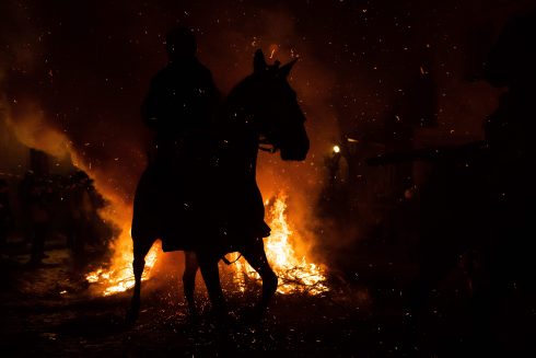 Spain Saint Anthony Bonfire Festival 2022