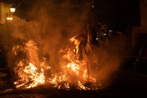 Spain Saint Anthony Bonfire Festival 2022