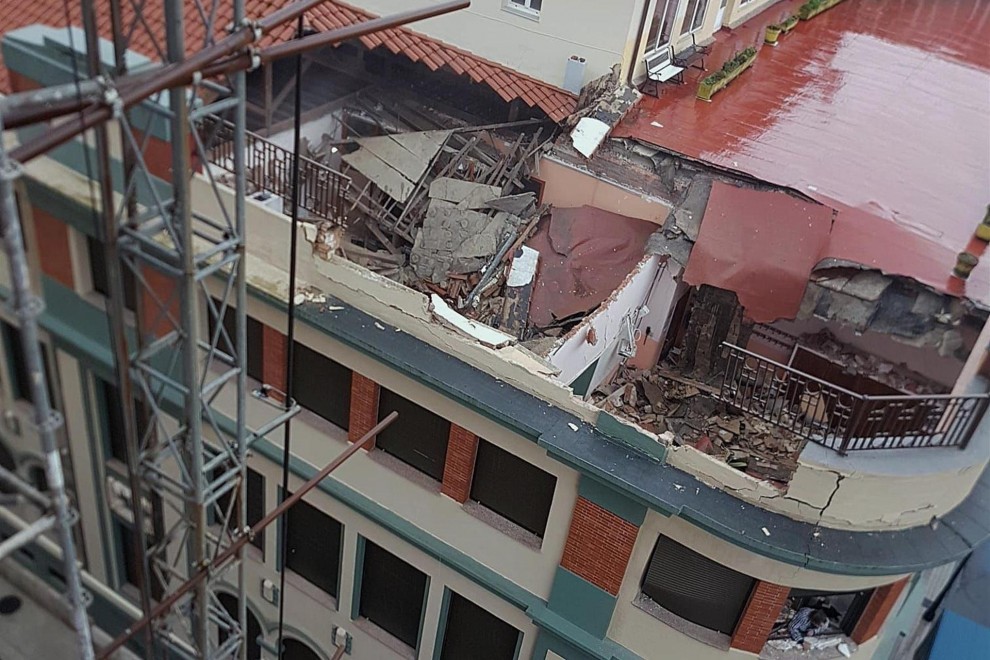 School Roof Collapse Fatally Buries Two Members Of The Same Family In Gijon Area Of Northern Spain