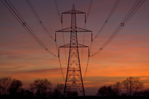 Electricity Pylon Near Burbage, Leicestershire, United Kingdom