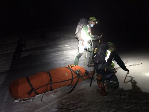 Mountain Rescue British Family Guardia Civil Picture