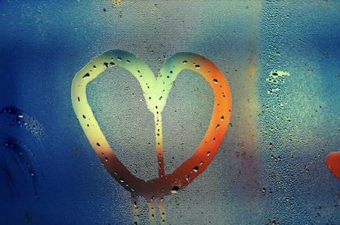 Steamy Heart Window Source Pixabay
